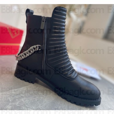 Christian Louboutin Heel 3cm Calfskin Boots CL34 2022