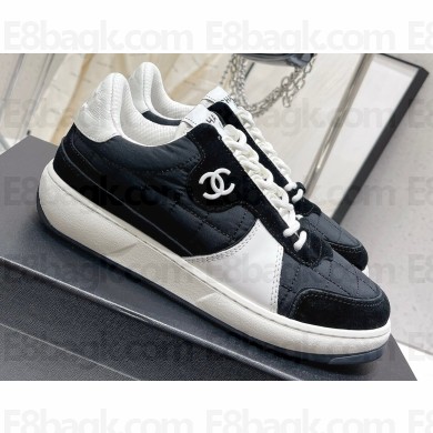 Chanel Fabric and Suede Calfskin Sneakers G39802 02 2022