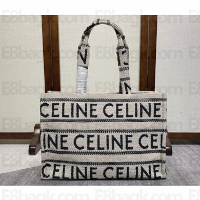Celine Large Cabas Thais Bag In Textile 04 2023