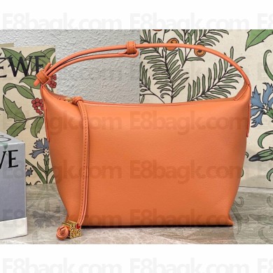 Loewe Small Cubi bag in nappa calfskin Orange 2023