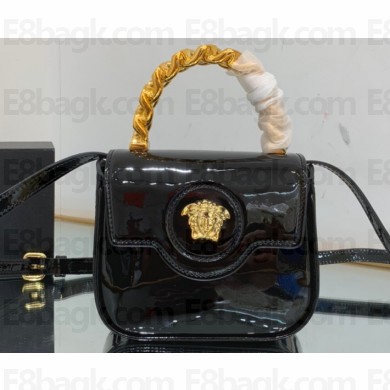 Versace La Medusa Mini Bag with Stiff-chain top handle 07 2023