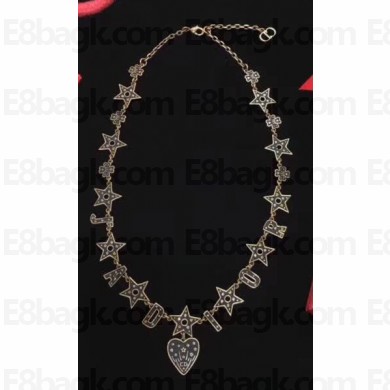 Dior Necklace Black 08 2018
