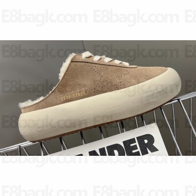 Golden Goose Deluxe Brand GGDB Shearling Space-Star Sabot Sneakers 03 2022