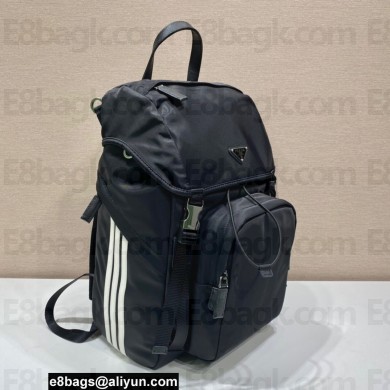 Prada x adidas Re-Nylon backpack bag 2VZ135 Black