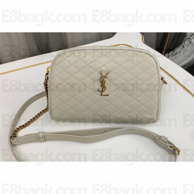 Saint Laurent gaby chain pouch bag in quilted lambskin 733667 Vintage