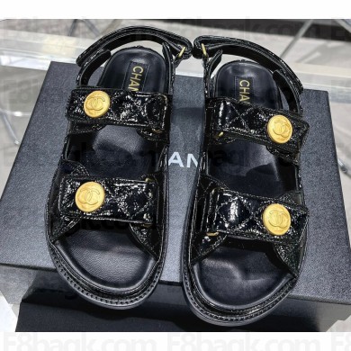 Chanel CC Logo Beach Sandals G35927 08 2023