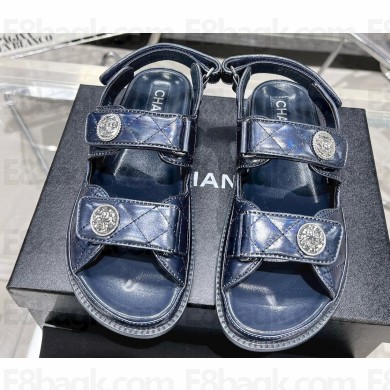Chanel CC Logo Beach Sandals G35927 12 2023