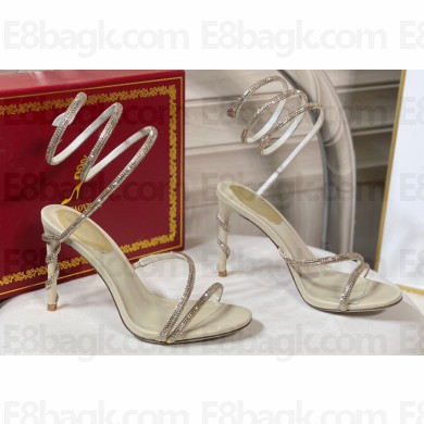 Rene Caovilla Heel 9.5cm MARGOT Jewel Sandals 05