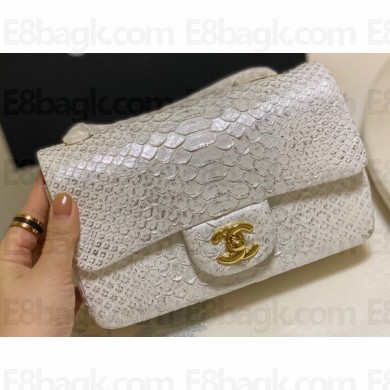 Chanel Classic Flap Small Bag 1116 In Python 21 2023