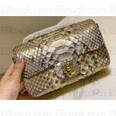 Chanel Classic Flap Small Bag 1116 In Python 01 2023
