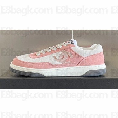 Chanel CC Logo Sneakers Suede Kidskin G39978 03 2023