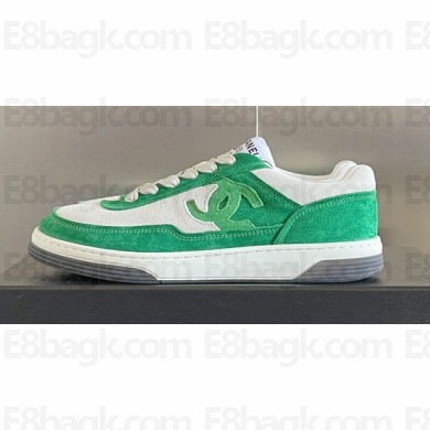 Chanel CC Logo Sneakers Suede Kidskin G39978 05 2023