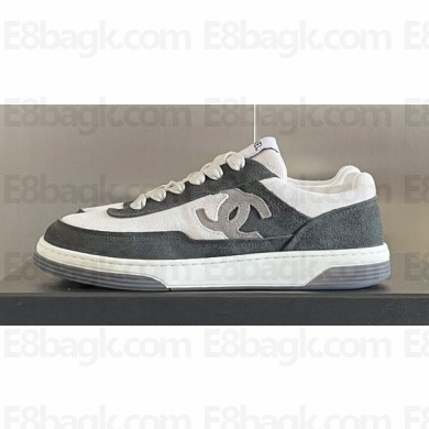 Chanel CC Logo Sneakers Suede Kidskin G39978 06 2023