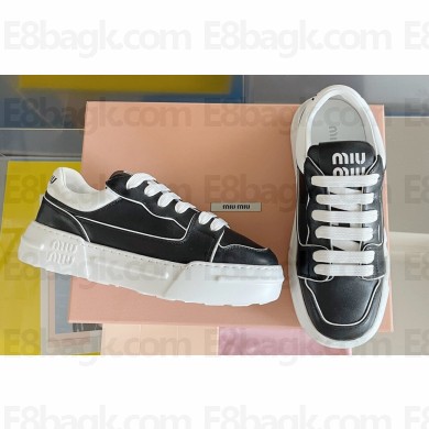 Miu Miu Bleached leather sneakers 05 2023