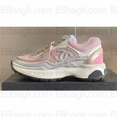 Chanel CC Logo Sneakers Fabric and Laminated G39792 01 2023