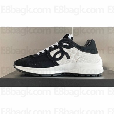 Chanel CC Logo Sneakers Suede Calfskin 06 2023