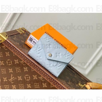 LOUIS VUITTON Victorine Wallet M83271 blue hour 2024