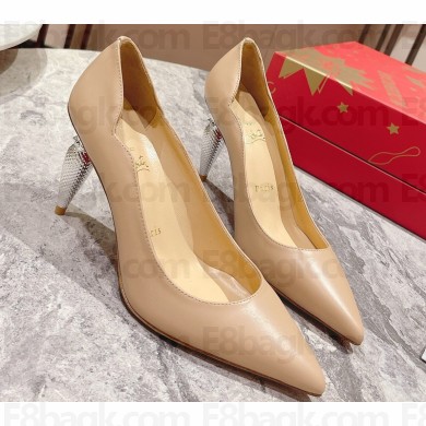 Christian Louboutin Heel 8.5cm/10cm/12cm Lipchick Pumps Nude