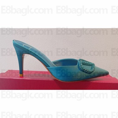 Valentino Satin Crystals VLogo Signature mules 04 2023