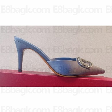 Valentino Satin Crystals VLogo Signature mules 08 2023