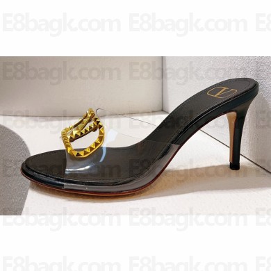 Valentino PVC VLogo Signature mules Sandals in transparent polymer material 15 2023