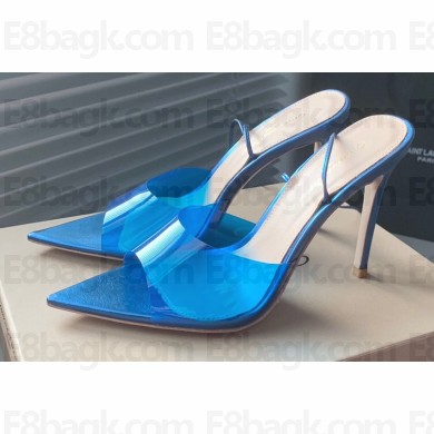 Gianvito Rossi Heel 8cm/10.5cm SKYE Sandals Blue 2023