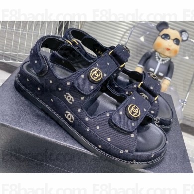 Chanel CC Logo Beach Sandals G35927 23 2023