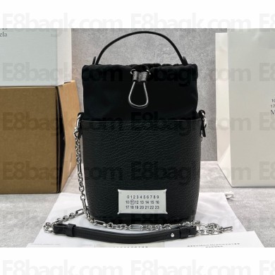 Maison Margiela 5AC bucket small Bag Black