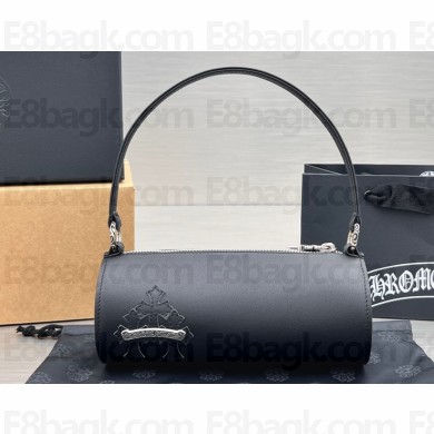 CHROME HEARTS Scroll Patch Small Bag Black