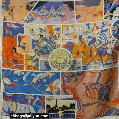 Hermes square silk Scarf 90x90cm 19 2023