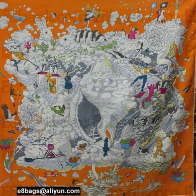 Hermes square silk Scarf 90x90cm 15 2023