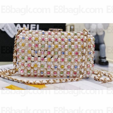 Chanel Evening Bag in Imitation Pearls AS3771 2023