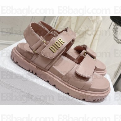 Dior Lambskin DiorAct Sandals Nude Pink 2023