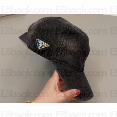 Prada Denim Baseball Cap/Hat 01 2023