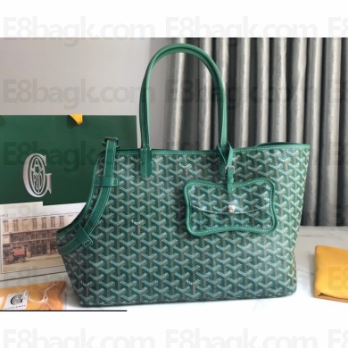 Goyard Chien Gris Pet Tote Bag Green