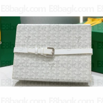 Goyard Watch Box Bag White