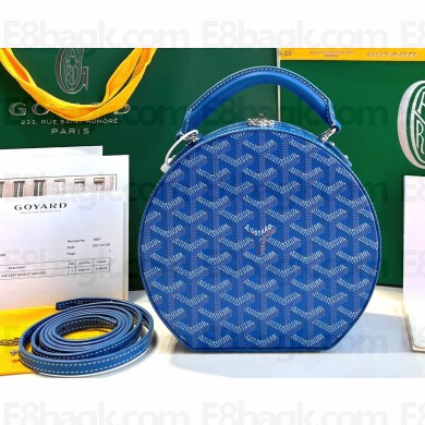 Goyard The Alto Hatbox Trunk Bag Blue
