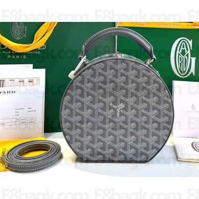 Goyard The Alto Hatbox Trunk Bag Gray