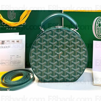 Goyard The Alto Hatbox Trunk Bag Green