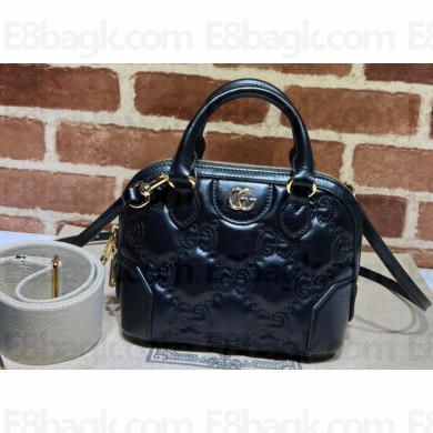 Gucci GG Matelassé handbag 727793 Black 2023