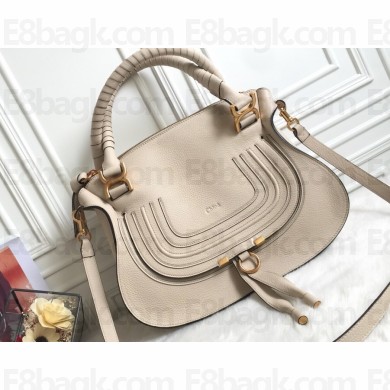 Chloe Marcie double carry bag Creamy