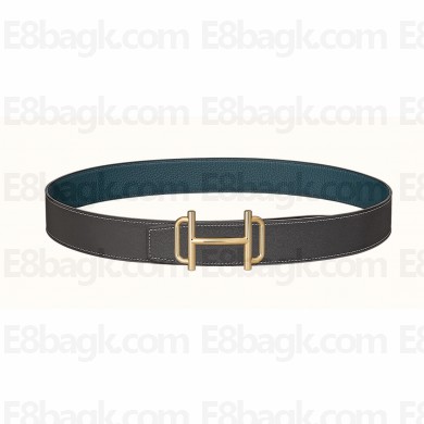 Hermes Royal belt buckle & Reversible leather strap 38 mm 04 2023