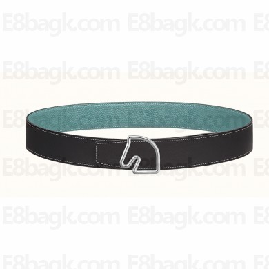 Hermes Tete de Cheval belt buckle & Reversible leather strap 38 mm 03 2023