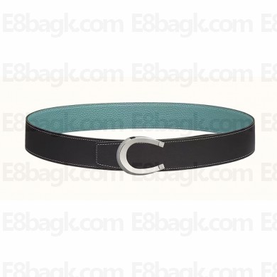 Hermes Luck belt buckle & Reversible leather strap 38 mm 09 2023