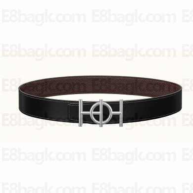 Hermes Ulysse belt buckle & Reversible leather strap 38 mm 04 2023