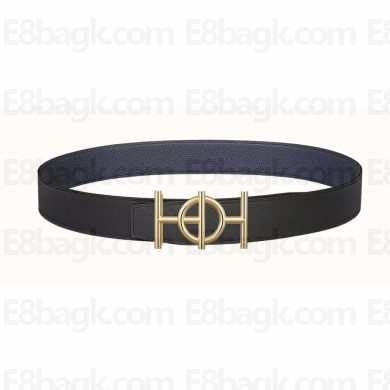 Hermes Ulysse belt buckle & Reversible leather strap 38 mm 05 2023