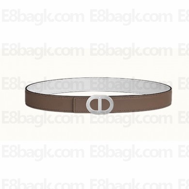 Hermes Rivage belt buckle & Reversible leather strap 24 mm 03 2023