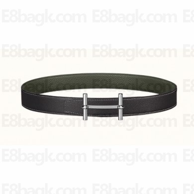 Hermes H d'Ancre belt buckle & Reversible leather strap 32 mm 06 2023