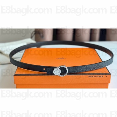 Hermes mini laquee belt buckle & Reversible leather strap 13 mm 01 2023