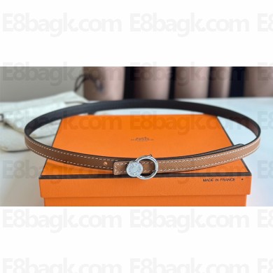 Hermes mini laquee belt buckle & Reversible leather strap 13 mm 04 2023